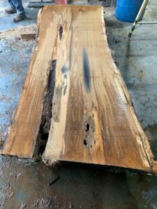 White Oak Wood Slab: WO-04-03
